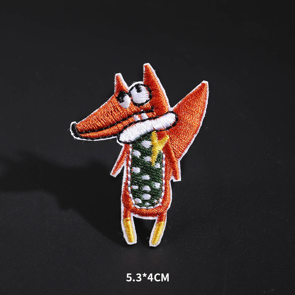 Wholesale Cute Little Fox Animal Embroidery Patch